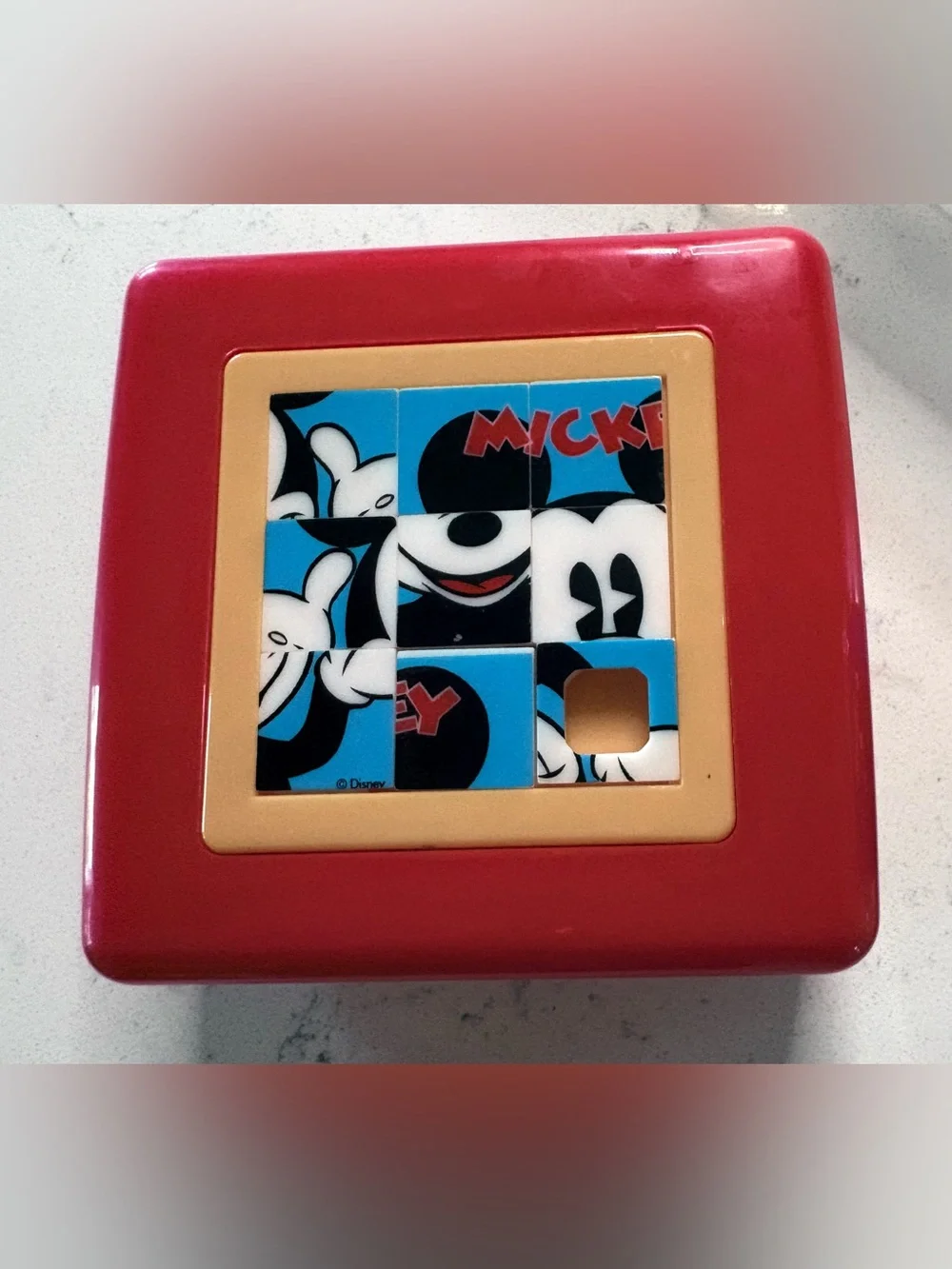 Disney Vintage Snack Puzzle Cup & Snack Box & Clear Case